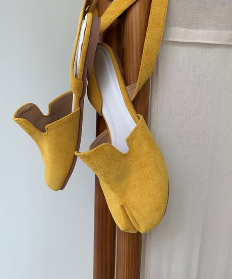 crossstrap flat tabi sandals /2color　FL2320