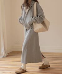 hoodie & skirt setup /3color　FL3203