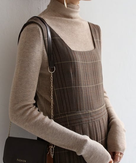 turtleneck pullover sweater /4color　FL2950