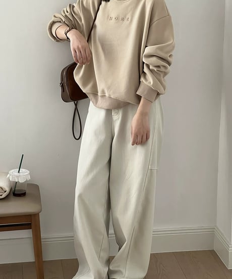 front logo sweat pullover  /3color　FL3125