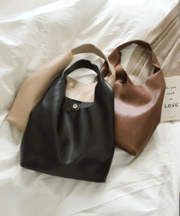 eco leather tote bag /3color　FL2329