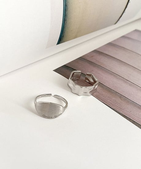 silver Rings (2 designs)　FL2251