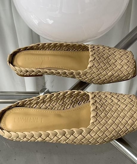 waving design flat sandals　FL2258