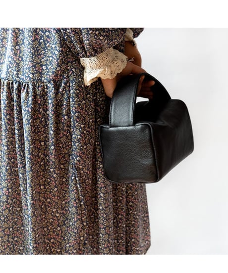 retro leather portable bag /3color　FL3065