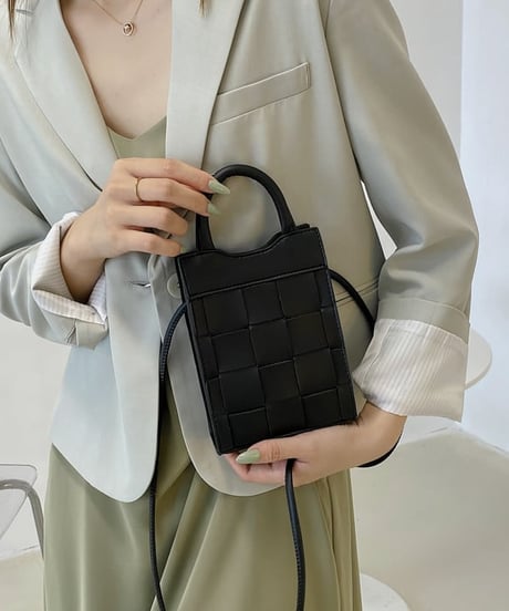 mesh mini shoulder bag　FL2298