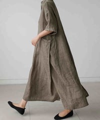 cotton linen dress　FL2132