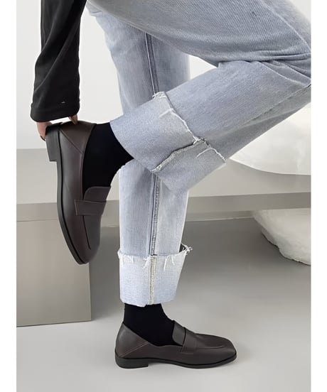 basic loafers /2color　FL2312
