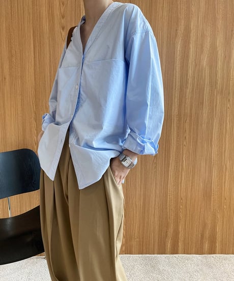 high waist tuck pants　FL2575