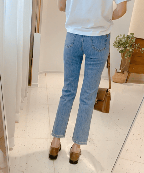 slim ankle denim pants　FL3603