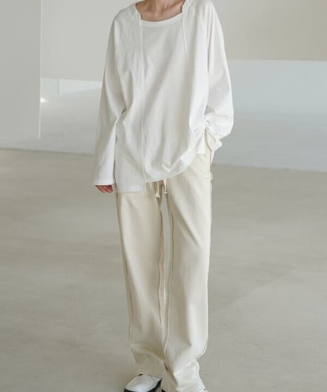 natural relax long-t-shirt　FL2597