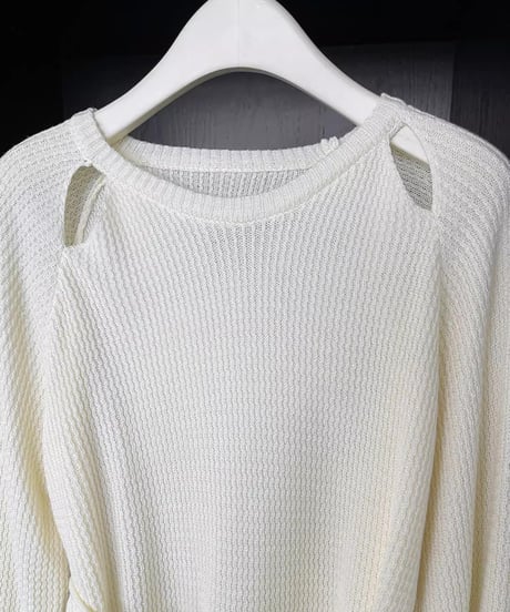 hole design knit /3color　FL2750