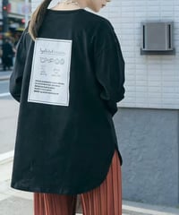 back print loose cutsew　FL3575