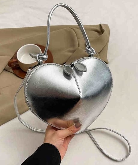 heart shape 2way handbag /6color　FL2884