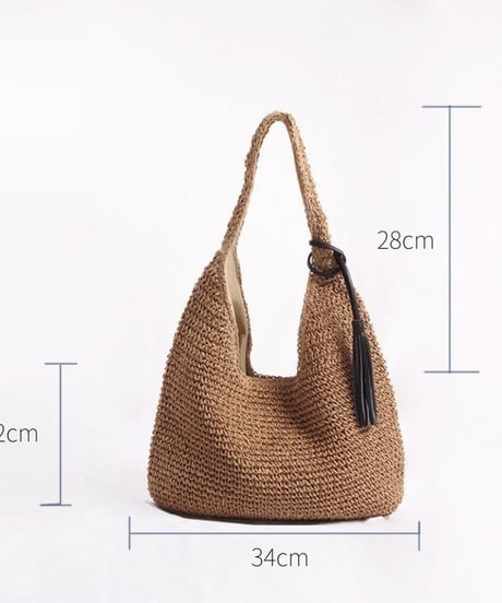 french straw bag　FL2337
