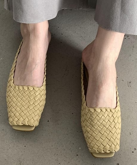 waving design flat sandals　FL2258