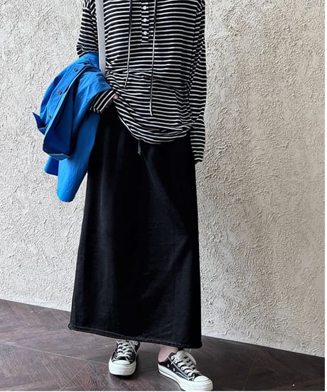 curl-edge sweat skirt /2color　FL2823