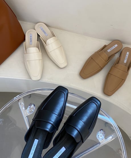 square toe mules　FL2286
