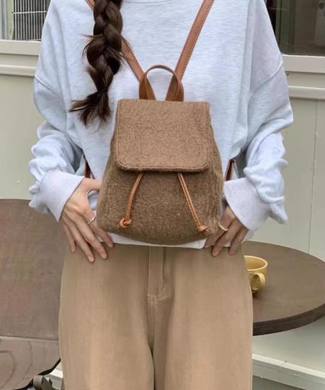 retro mini backpack /4color  FL2971