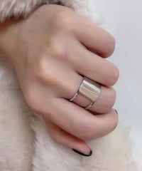 silver wide ring　FL2250