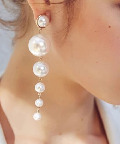 long 6-strand pearl piece　FL2948