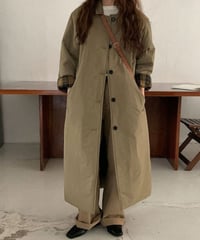 long convertible collar coat　FL2915
