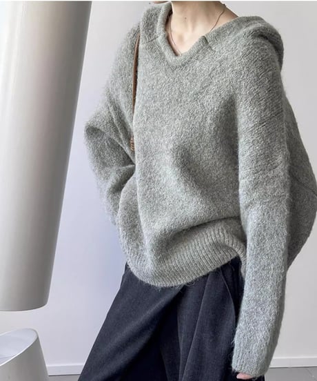 wool hooded parka /4color　FL2855
