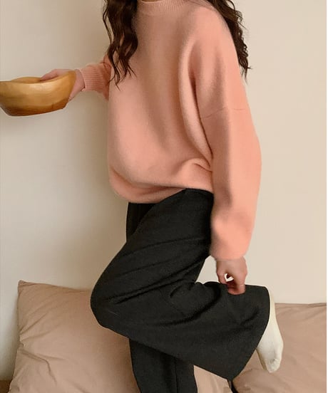 knit sweater pullover /4color　FL2998