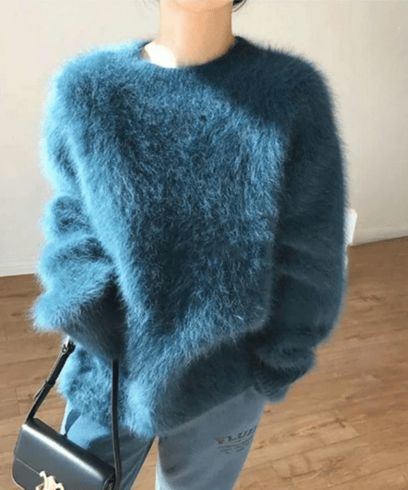 shaggy knit /4color　FL3107