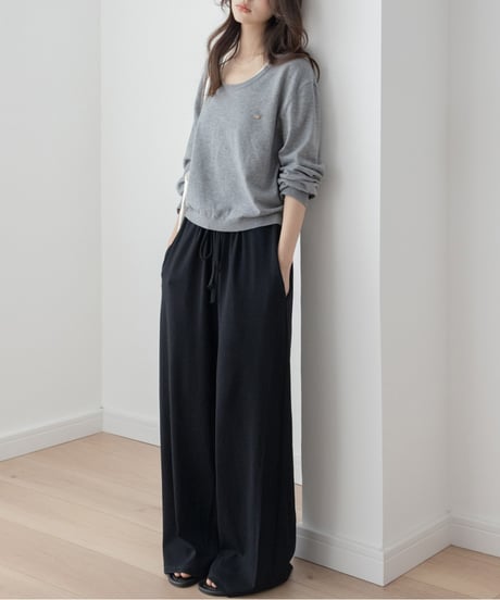 u-neck pullover knit /3color　FL3297