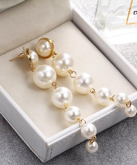 long 6-strand pearl piece　FL2948