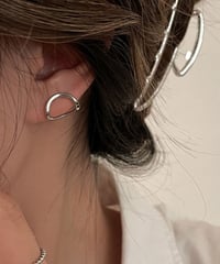 elegant wave ear cuff /2color　FL2365