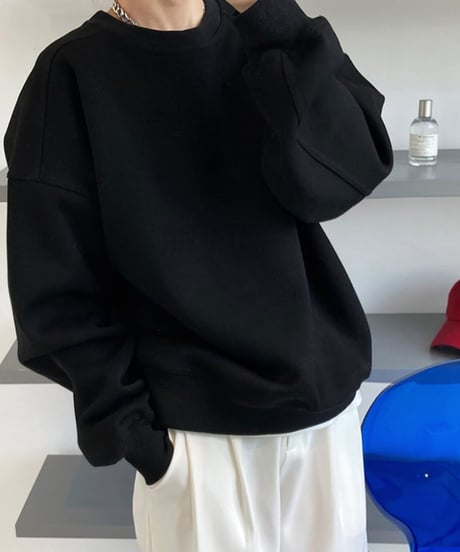 round neck sweatshirt /3color　FL2624
