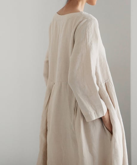 large loose cotton dress　FL2135