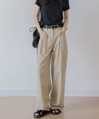 drop pocket wide leg pants　FL2220