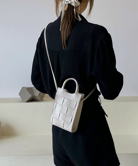 mesh mini shoulder bag　FL2298