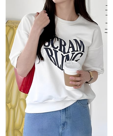 art logo half sleeve t-shirt FL3428
