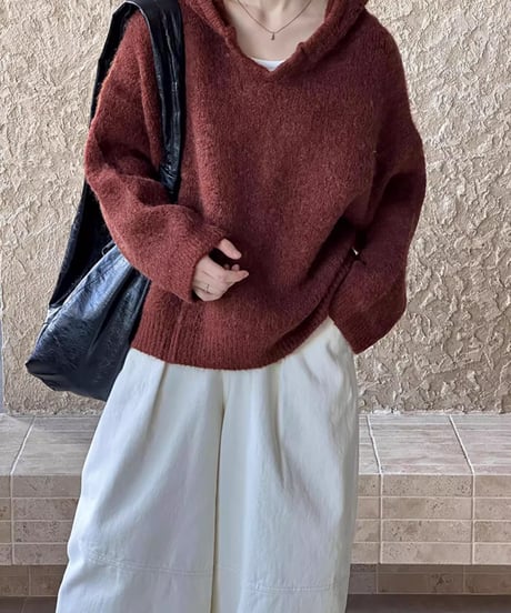 wool hooded parka /4color　FL2855