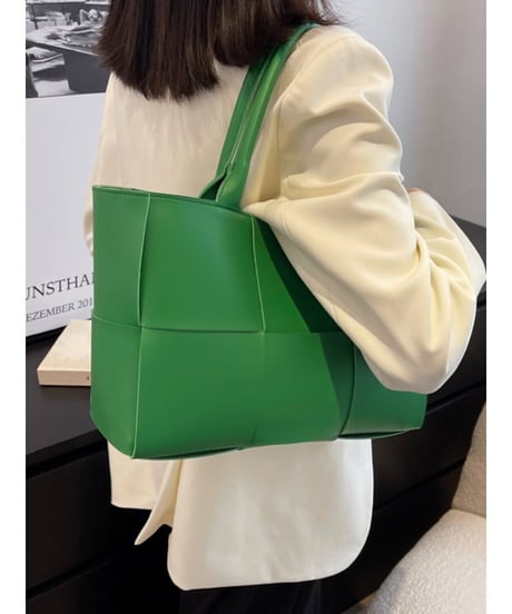 square parts tote bag /5color　FL2336