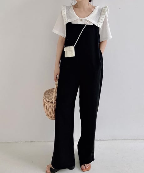 black salopette　FL2399