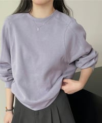 round neck casual pullover /2color　FL2972