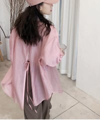 back design shear shirt　FL2206