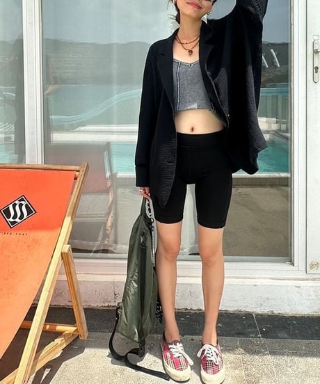 textured loose jacket 　FL2509