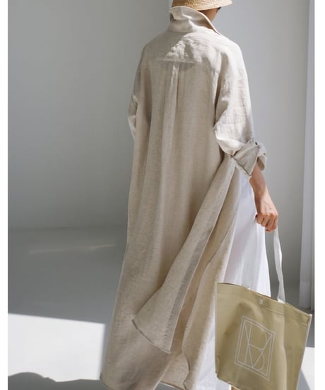 side slit long shirt /3color　FL2100