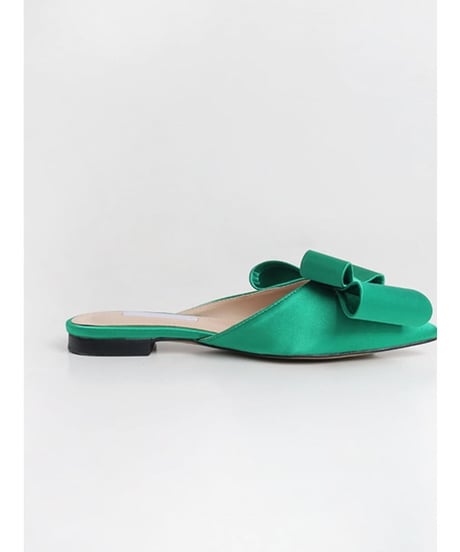 big ribbon flat sandals /5color　FL2026