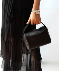retro leather portable bag /3color　FL3065