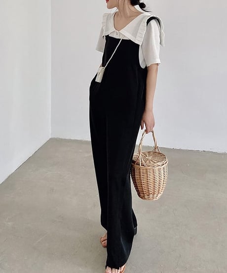 black salopette　FL2399