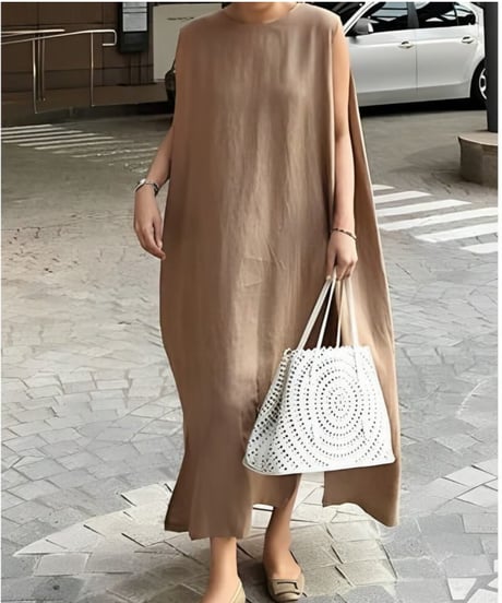 sleeveless dress /3color　FL2007