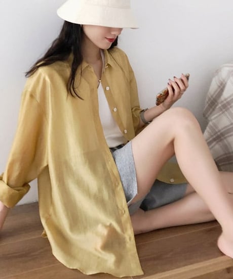 back design shear shirt　FL2206