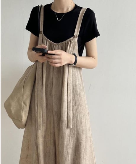 wide relax overall　FL2406