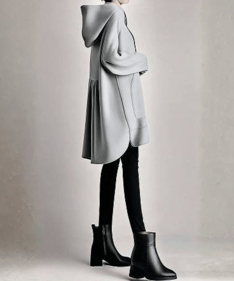 oversized hoodie long pullover /3color　FL3490